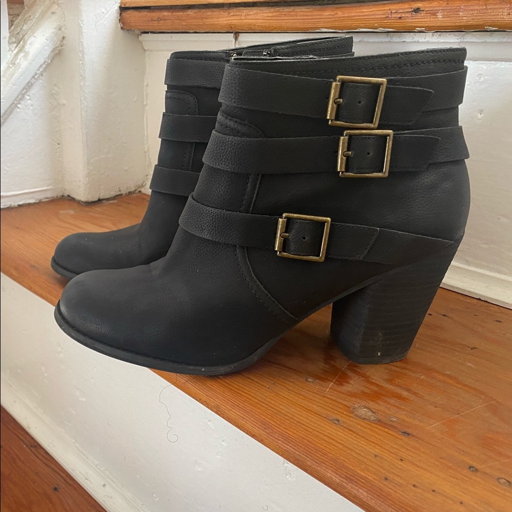 Multi Buckled Bootie